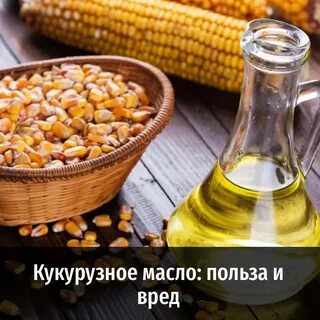 Кукурузное масло полезнее подсолнечного масла