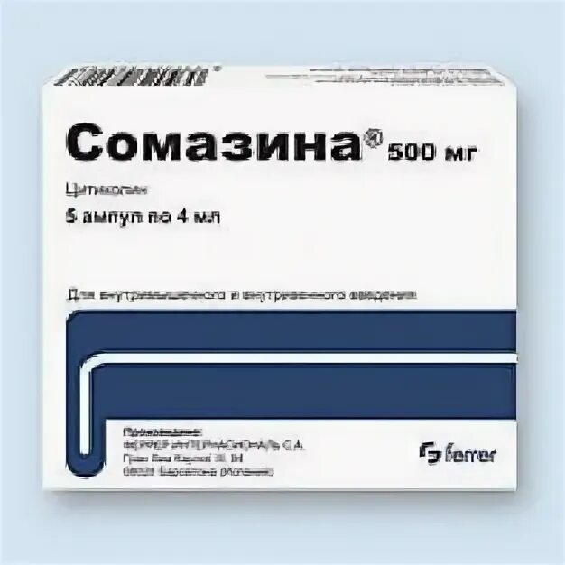 Строцит 500 инструкция. Сомазина 1000мг р-р дин 4мл амп 5. сомазина амп. 500мг4мл №5. сомазина амп. 500мг4мл №5 (ferrer internacional. испания). сомазина 500 мг таблетки.