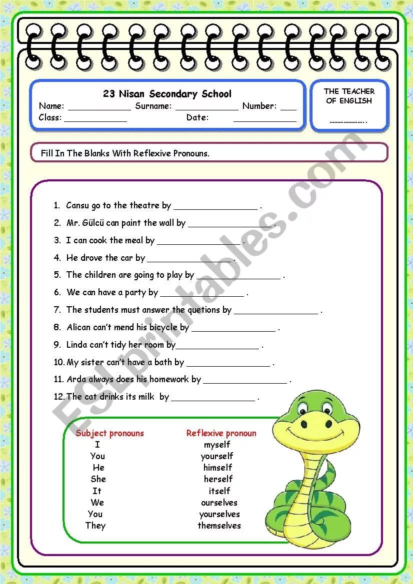 Myself himself. Возвратные местоимения worksheets. myself himself местоимения worksheets. reflexive pronouns worksheets. задания на reflexive pronouns.