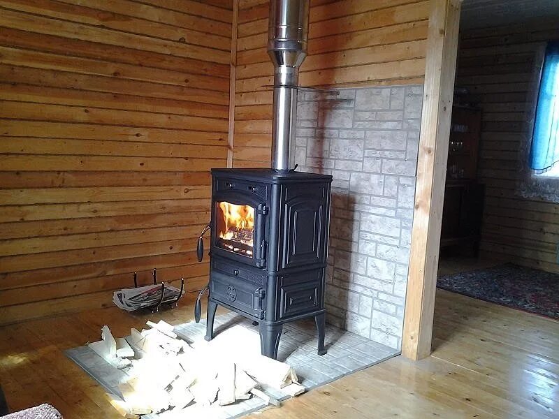 Getting cozy today with a fire in our wood stove! The low tonight is 1 degree so