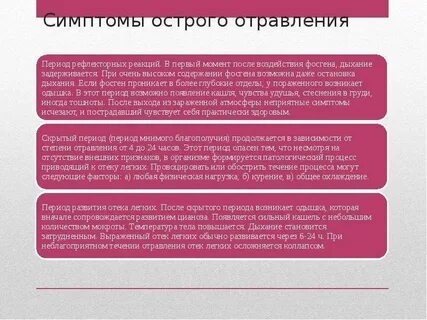 После воздействия
