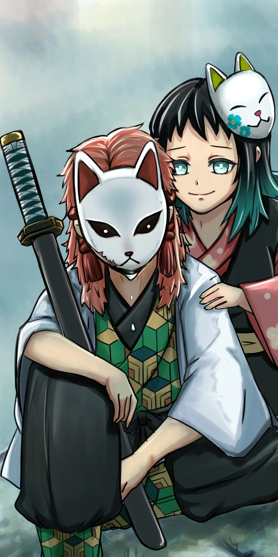 Макомо клинок рассекающий. Сабито и макомо. сабито kimetsu. макомо клинок рассекающий демонов.
