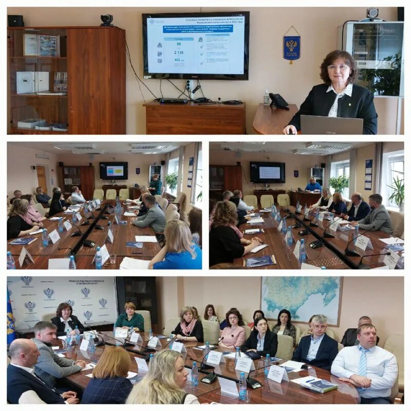 в совещании приняли участие представители