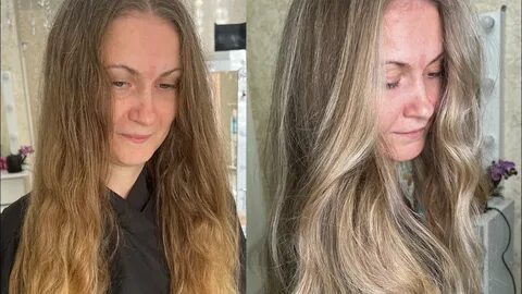 шитье седины окрашивание волос