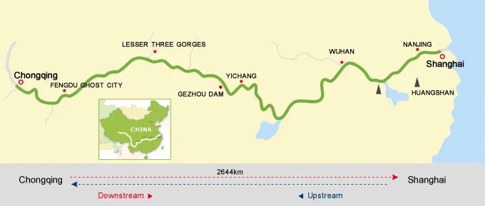В каком направлении течет река янцзы. Река Янцзы Шанхай. Речной путь Янцзы. Янцзы по карте. Река Янцзы на карте Китая.