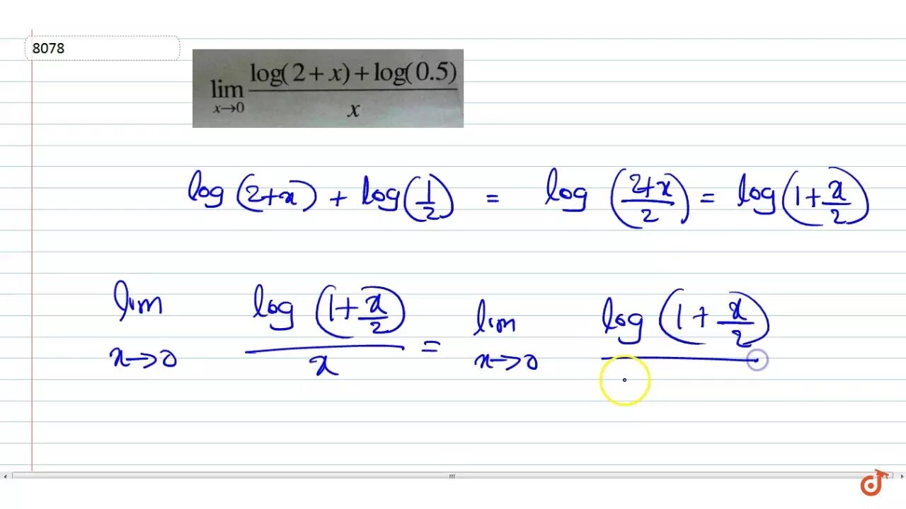 Lim(1-x)/log2x. Log 2 x&gt;2. Log2 2 x-log2 x-2=0. Lim x log2 10+x. 2 log2 0.5