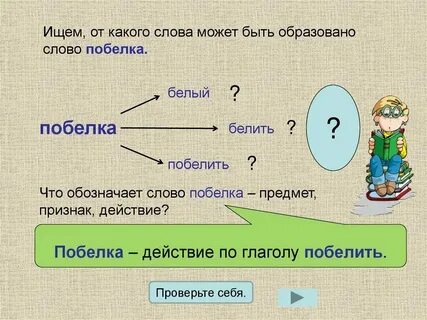 Слово настенный образовано