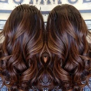 Caramel-Toned Layers for Brunettes Brown Hair Balayage, Brown Blonde Hair, Bala...