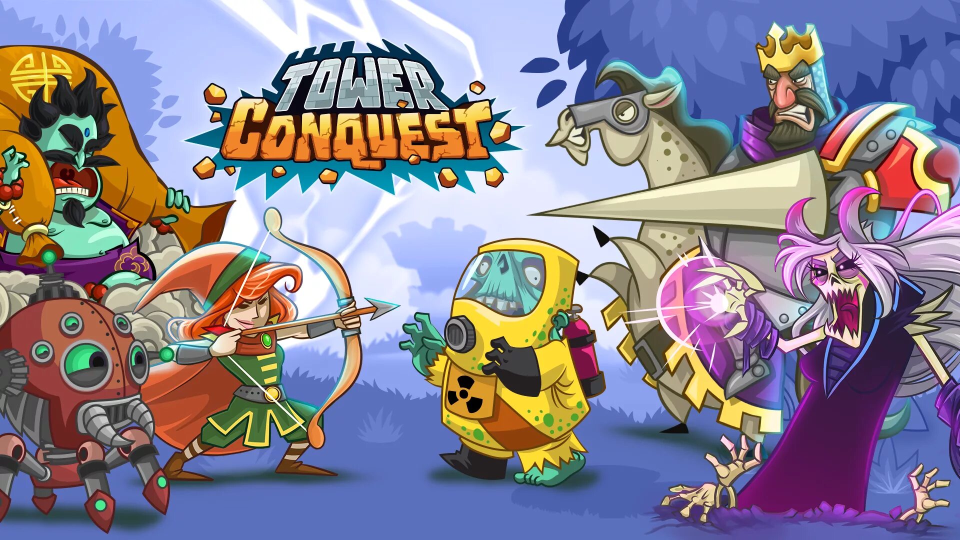 Tower Conquest герои. Персонажи игры Tower Conquest. Tower Conquest эволюции. Игра сиа оф конквест