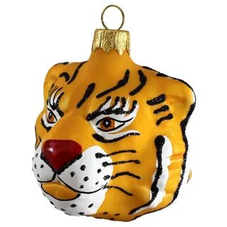 Елочные игрушка тигр