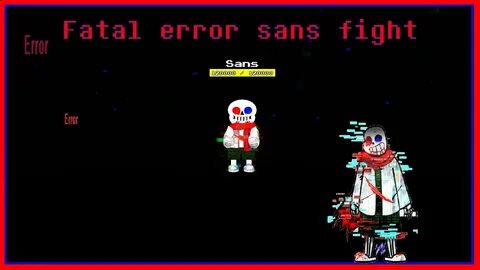 A fatal error has