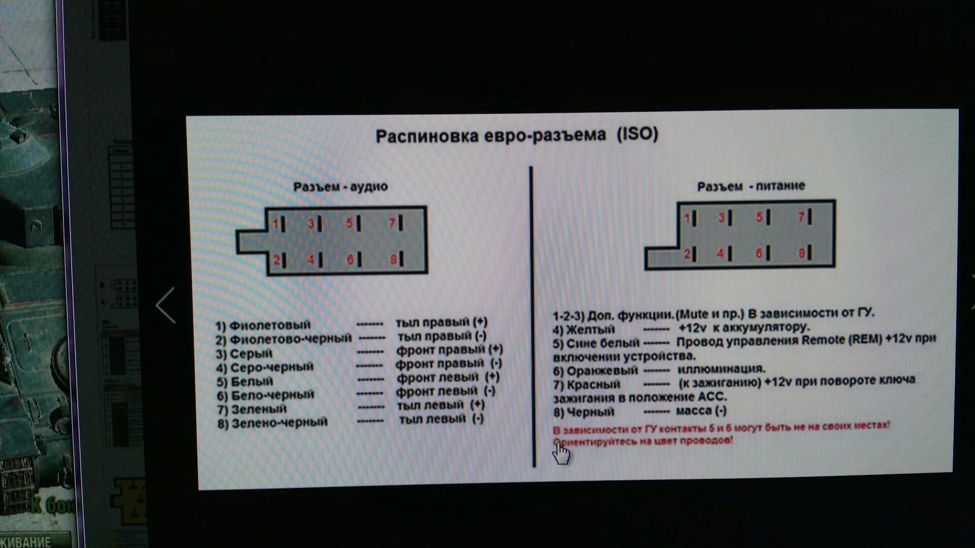 Распиновка китайской магнитолы 2 din. Схема подключения китайской автомагнитолы 2 din.