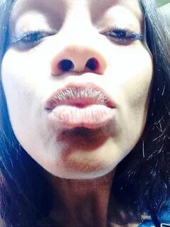 Big lips face