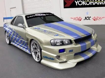 Nissan skyline форсаж