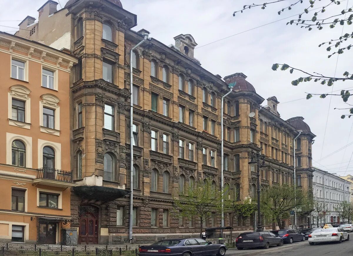 Маяковского санкт петербург. Доходный дом н. в. чайковского, ул. маяковского, 36-38. доходный дом чайковского в санкт-петербурге. доходный дом чайковского ул маяковского. маяковского 36-38 санкт-петербург.