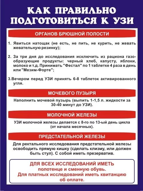 УЗИ брюшной полости подготовка. УЗИ органов брюшной полости памятка. Ультразвуковое исследование брюшной полости подготовка. Перед УЗИ брюшной полости. Что можно пить перед узи