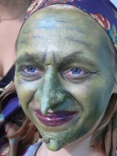 Леший грим
