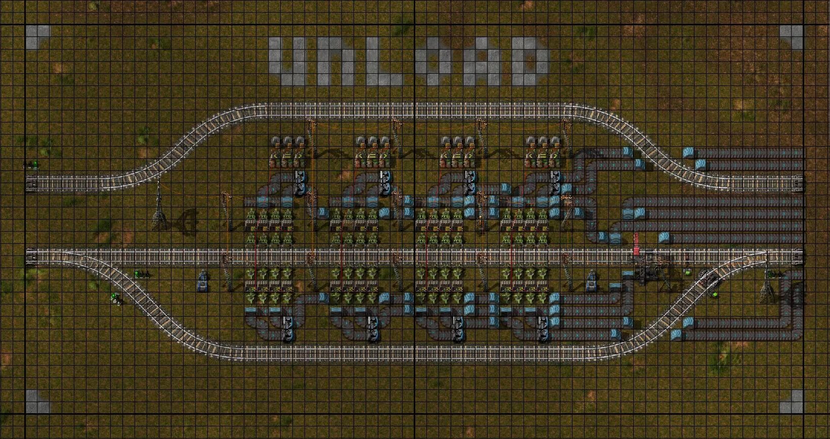 Slimline train unloader/loader - Factorio Forums