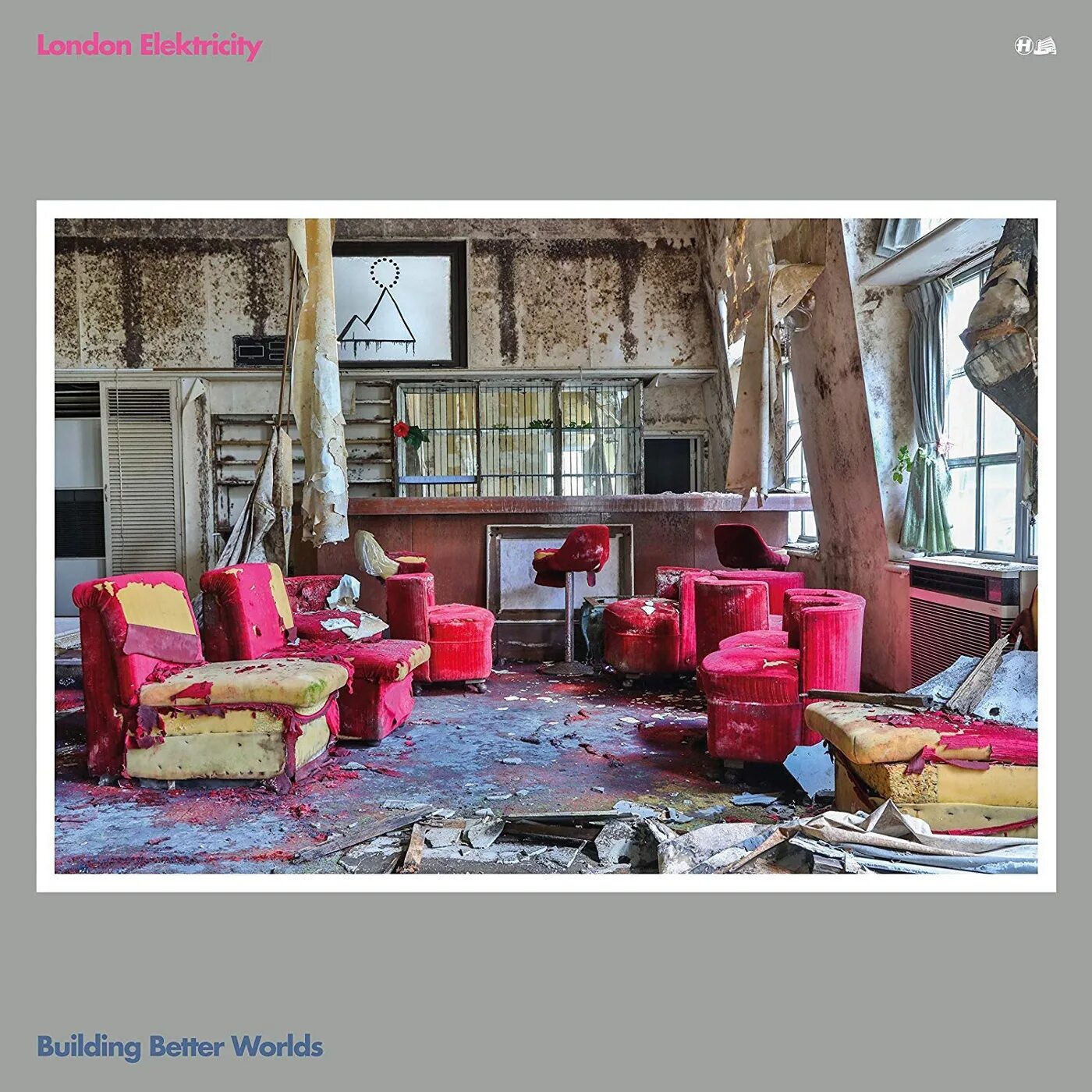 Building better. London Elektricity - building better Worlds (2019). London Elektricity - rebuilding better Worlds. Build a better World. London Elektricity Syncopated City album Cover.