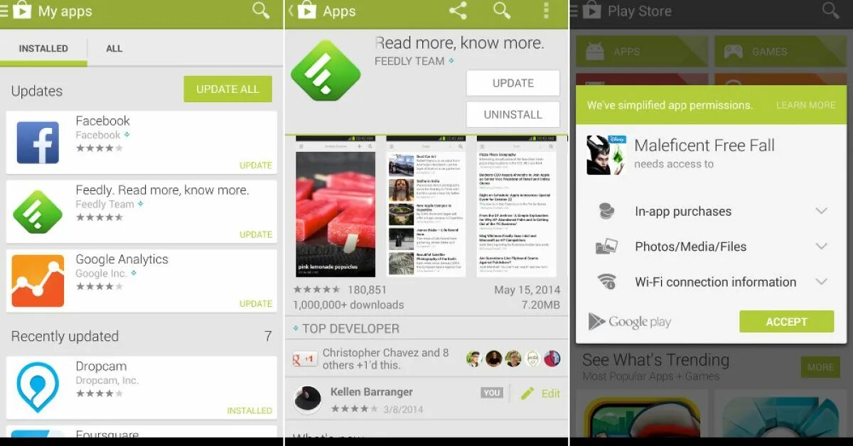 My installed apps