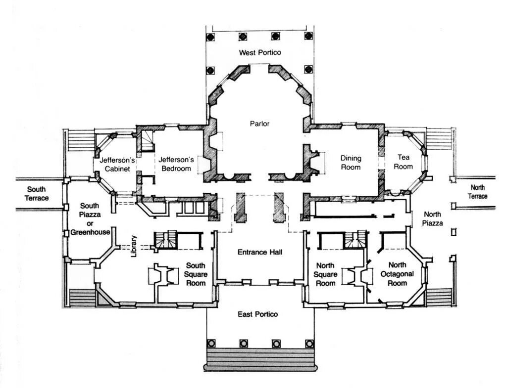 Схема поместья. Монтичелло усадьба Джефферсона чертежи. Усадьба Монтичелло план. Монтичелло особняк схема и план. Усадьба Манор планировка.
