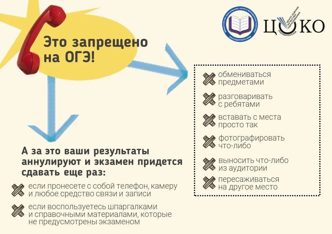 Что запрещено на ОГЭ. Памятка ОГЭ. Памятка участнику ОГЭ 2023. Памятка для участников ГИА. Что будет если не прийти на огэ