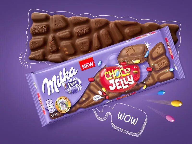 Choco jelly. Милка Чоко Джелли 250 гр. Шоколад Milka Choco Jelly 250гр. Милка шоколадная плитка 250гр Чоко-Джелли *15 шт (импорт). Милка шоколадная плитка 250гр Чоко-Джелли.