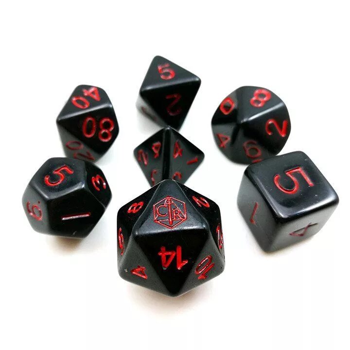 Dice and role. Custom d20 dice. Critical 20 dice. Набор кубиков Arkham Horror dice Set. Кубики для ролевых игр.