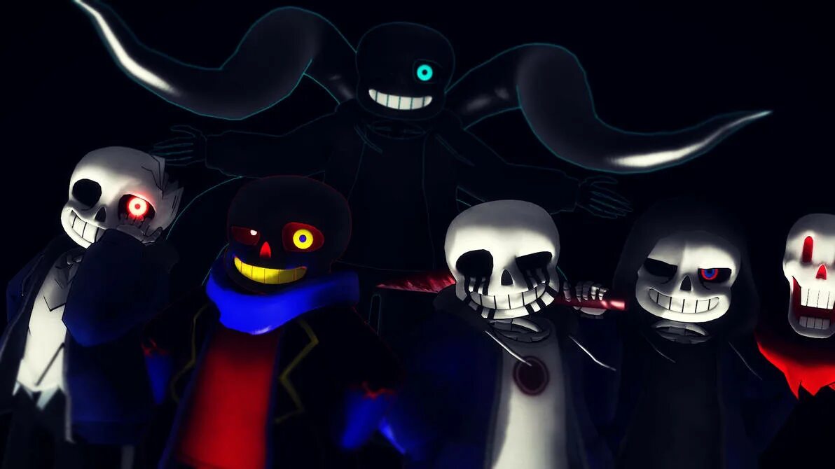 Undertale: Remnants of the Multiverse. Darkness Madness Multiverse Sonic. Sans multiverse