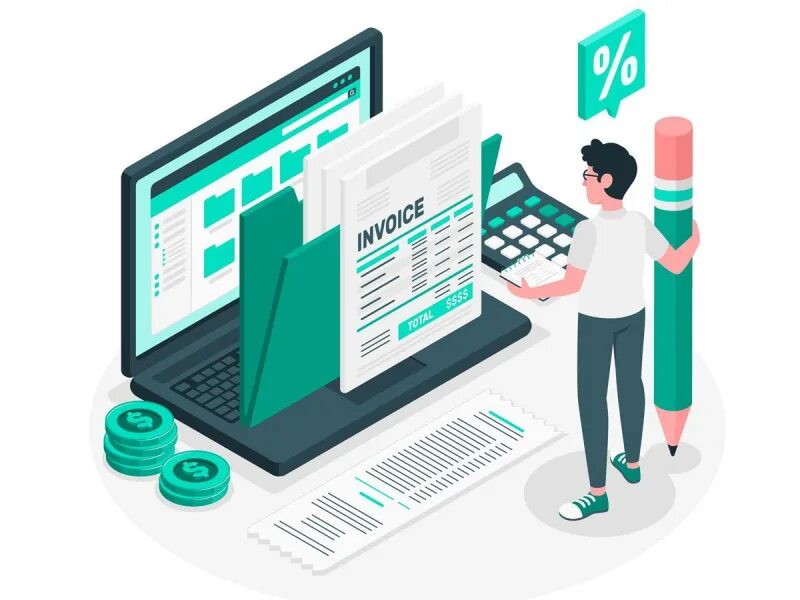 Поэтапная оплата. Картина в бухгалтерию. Бухгалтер и компьютер. The best accounting. The best accounting.