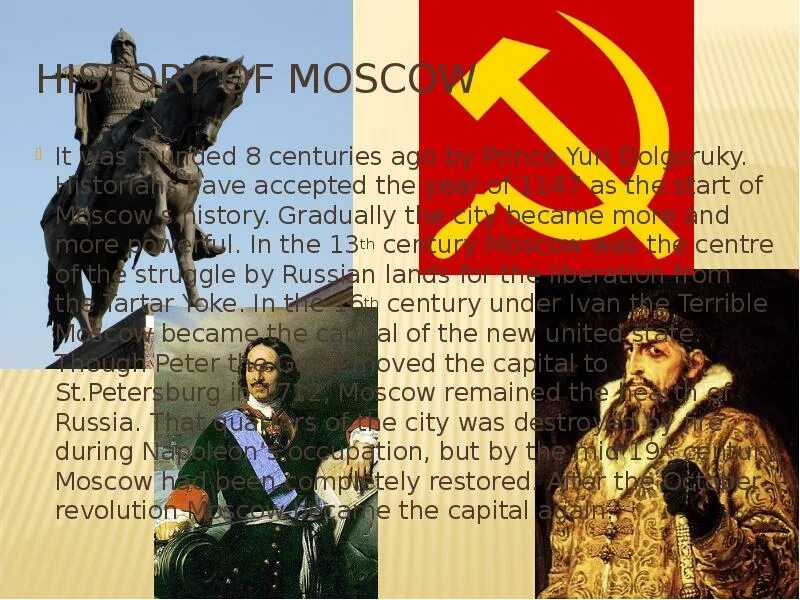 Prince yuri dolgoruky to want to celebrate. Moscow was founded in 1147 by Prince Yuri Dolgoruky вопросы. Москва обложка для презентации. Moscow Forever young and beautiful. Moscow Forever young and beautiful текст из учебника.