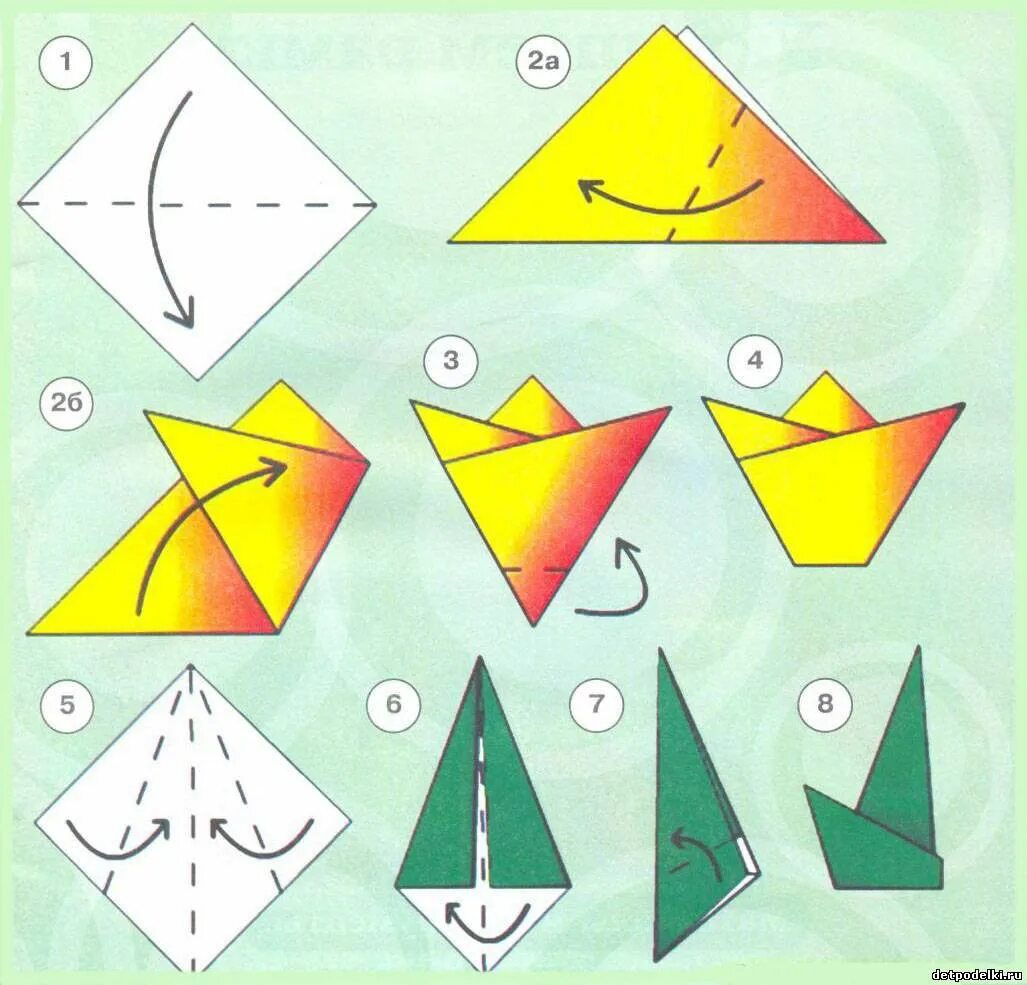 Оригами для малышей. Цветок оригами простой для детей. Цветы в технике оригами для детей. Оригами цветок для дошкольников. Оригами для детей в детском саду