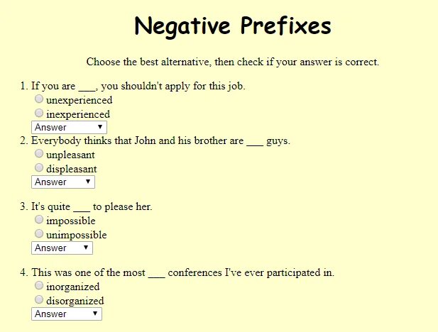 Negative prefixes exercises. Negative prefixes adjectives. negative prefixes in english. negative prefixes worksheets.