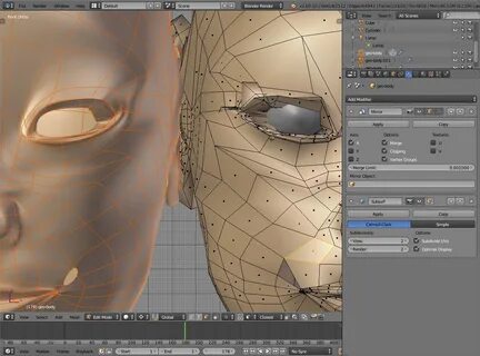 Blender vertex