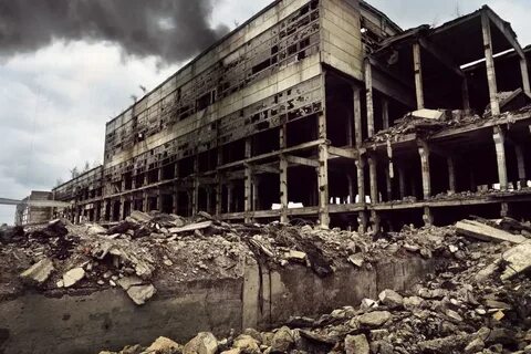 The fire destroyed the building