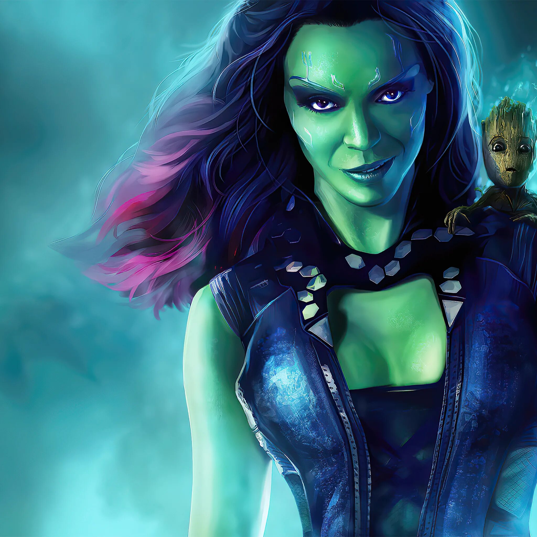 Сестра гаморы. Gamora. Гамора Стражи Галактики. Гамора арт. Гарона Стражи Галактики.