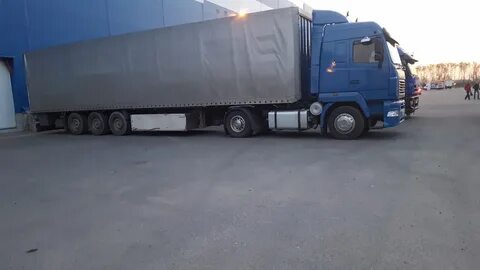 Тягач сцепка штора