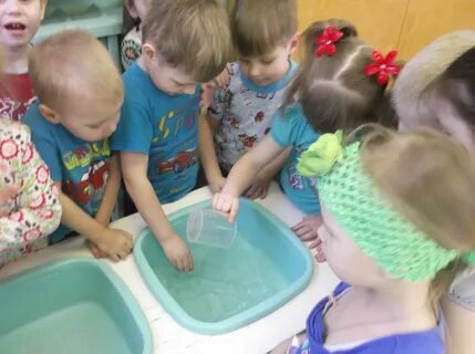 Вода в садике
