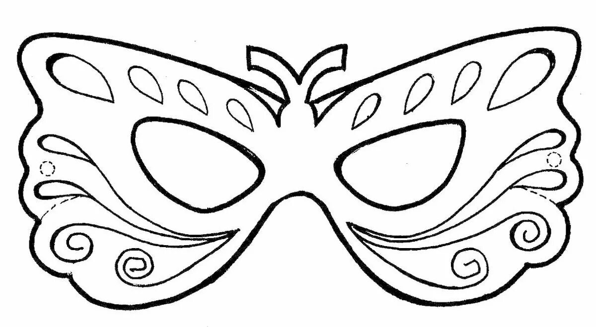 Карнавальная маска трафарет. Карнавальные маски раскраски для детей. Трафарет - маска. Трафарет маски для карнавала. Маска формата а4