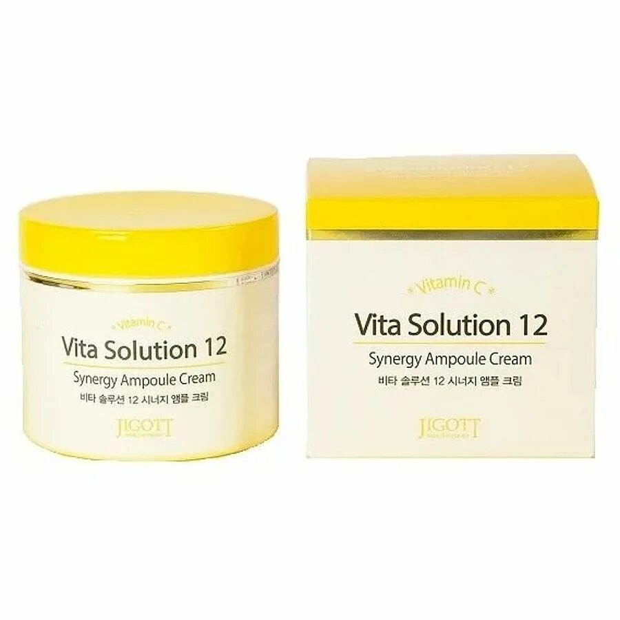 Synergy cream. Jigott vita solution 12 synergy ampoule cream. jigott крем для лица vita solution 12. [jigott] крем для лица осветление е vita solution 12 synergy ampoule cream, 100 мл. vita solution 12 крем ампульный.