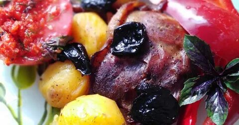 Картошка с черносливом