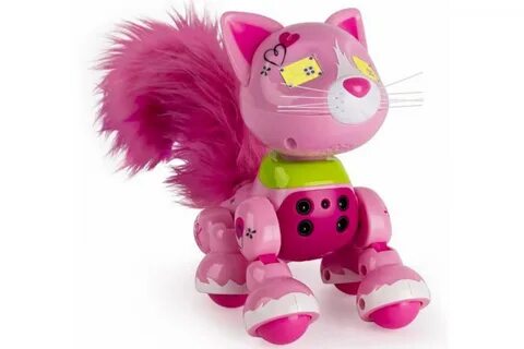 Интерактивная игрушка розовая