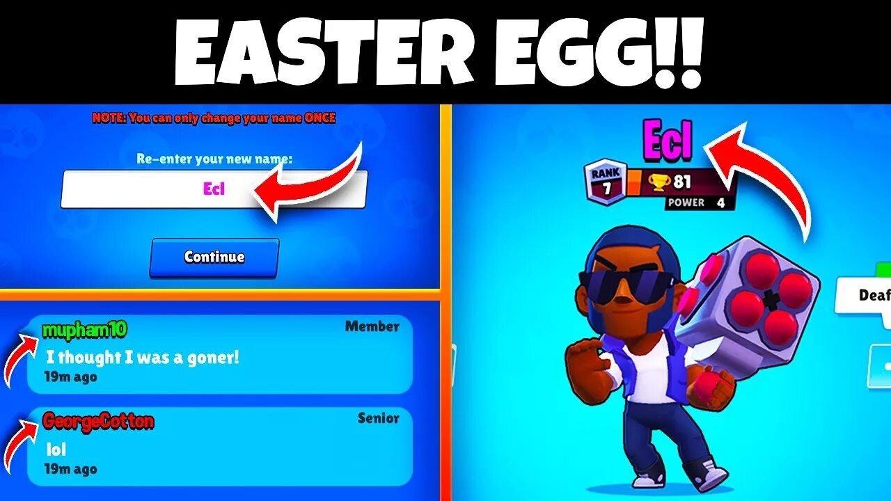 Brawl Stars Easter Egg. Brawl Stars codes. Brawl Secret. Имена Brawl Stars. Коды для бравл старс точка нет