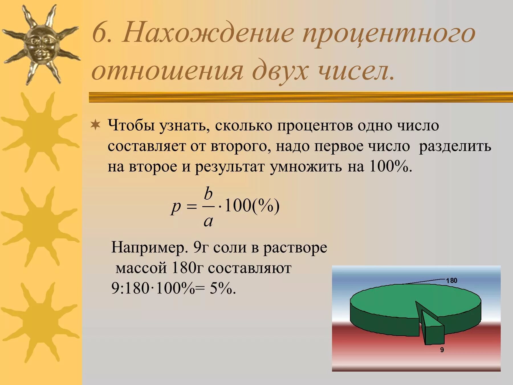 Второе число составляет 60 процентов первого