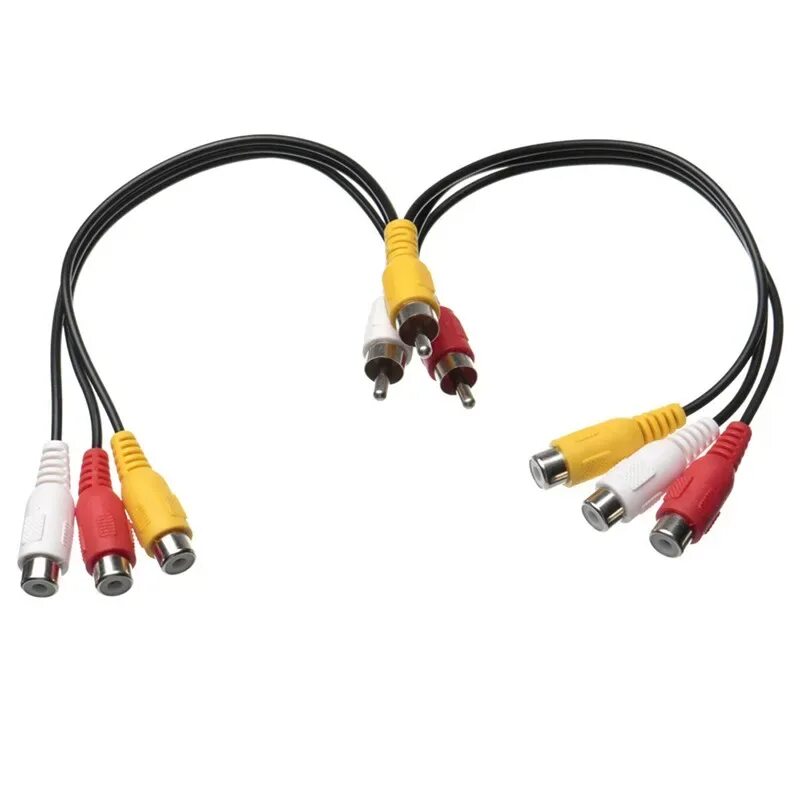 Audio разветвитель RCA 1x4. Разветвитель RCA 3x6. 3 RCA штекер на 6 RCA гнездовой. Кабель разветвитель RCA 1m2f.