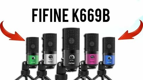 Fifine k669b настройка