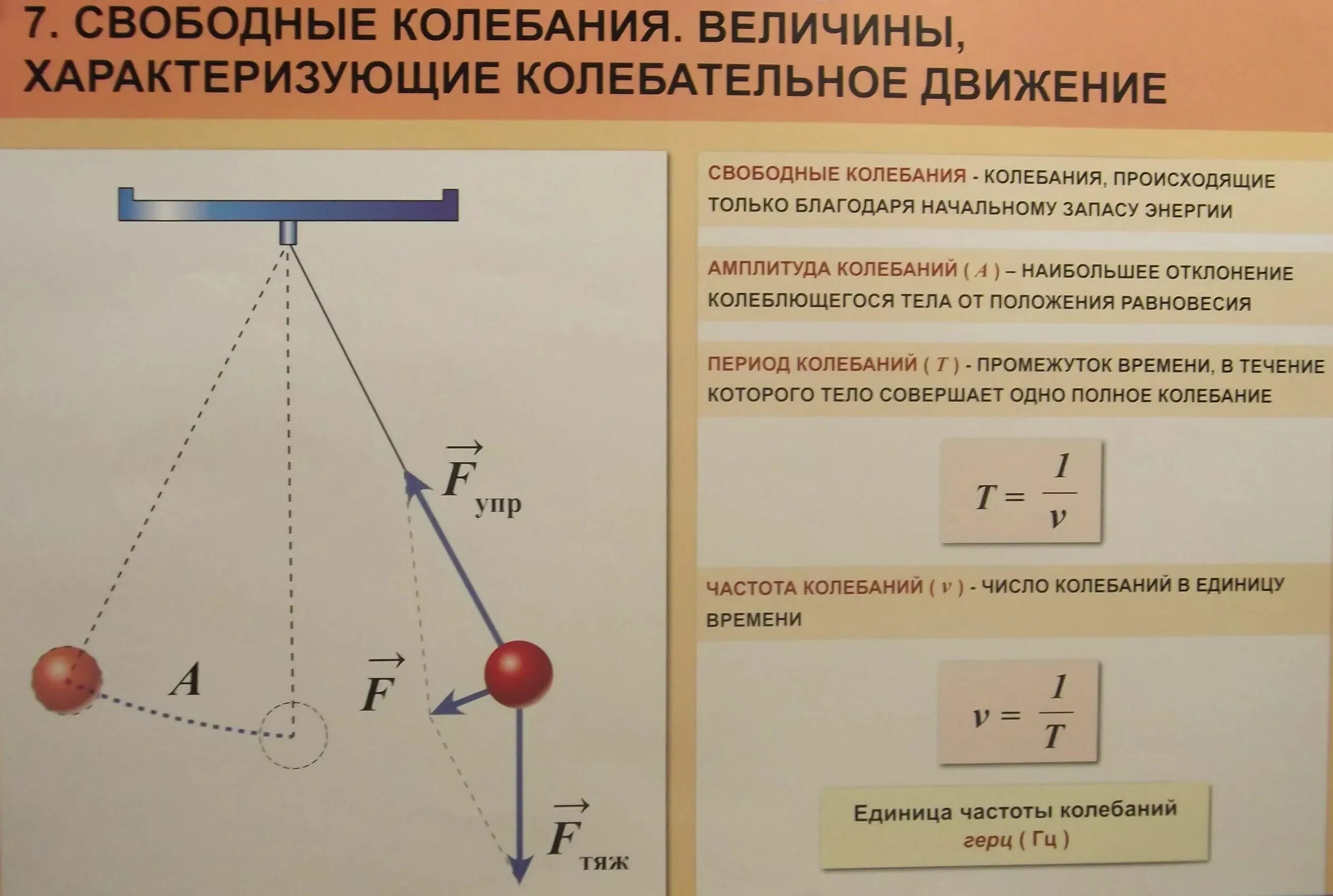 Движение маятника. Колебания маятника формулы 9 класс. Физика 9 класс колебательное движение свободные колебания формулы. Физика 9 класс колебания движение. Формулы физики 9 класс колебания.