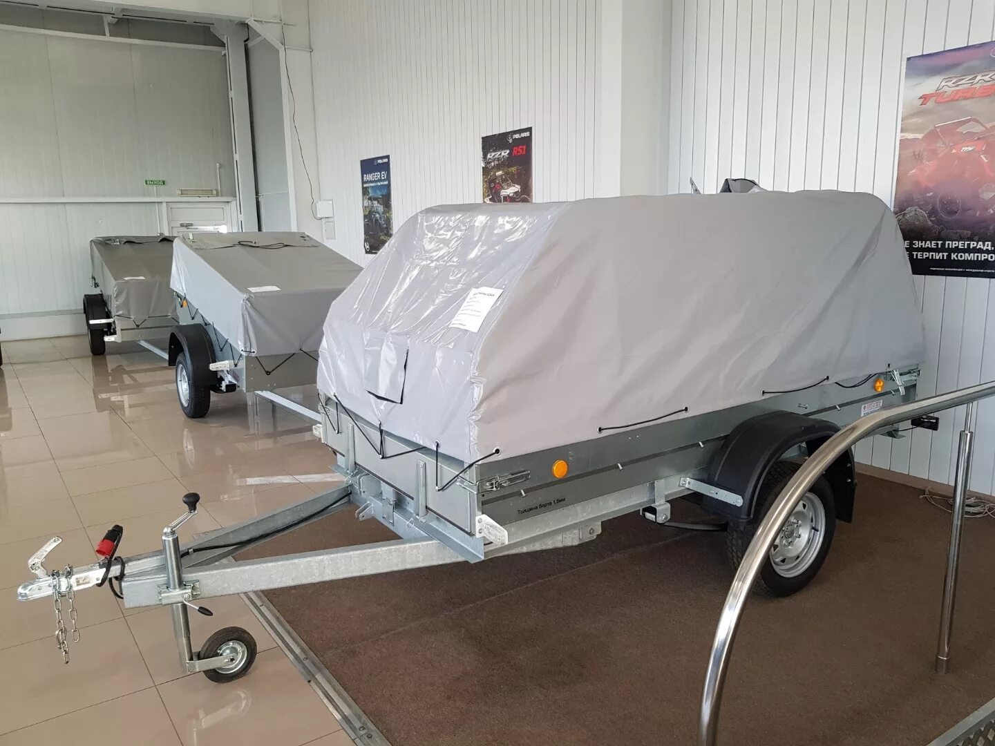 Прицеп 829450(2,6*1,3 р прораб рес/13" без тента). 6х1. Прицеп прораб 2. Прицеп трейлер прораб. 6х1.