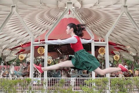 Flying girls