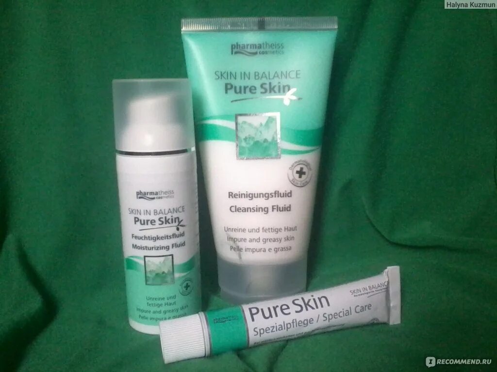 Чем отличается флюид от крема для лица. Флюид. pharmatheiss cosmetics skin in balance pure skin увлажняющий крем-флюид для лица.